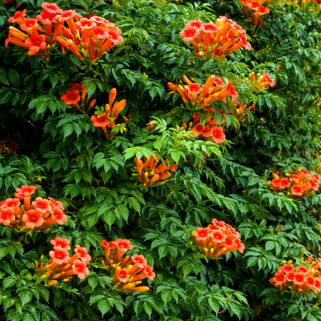 Ląstūnė stambiažiedė (Campsis radicans) ‘Florida‘