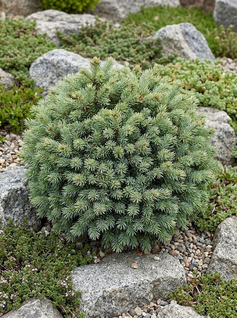 Kėnis subalpinis (Abies lasiocarpa) 'Green Globe'