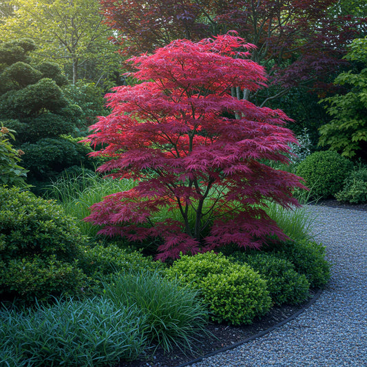 Klevas plaštakinis (Acer palmatum) 'Atropurpureum'