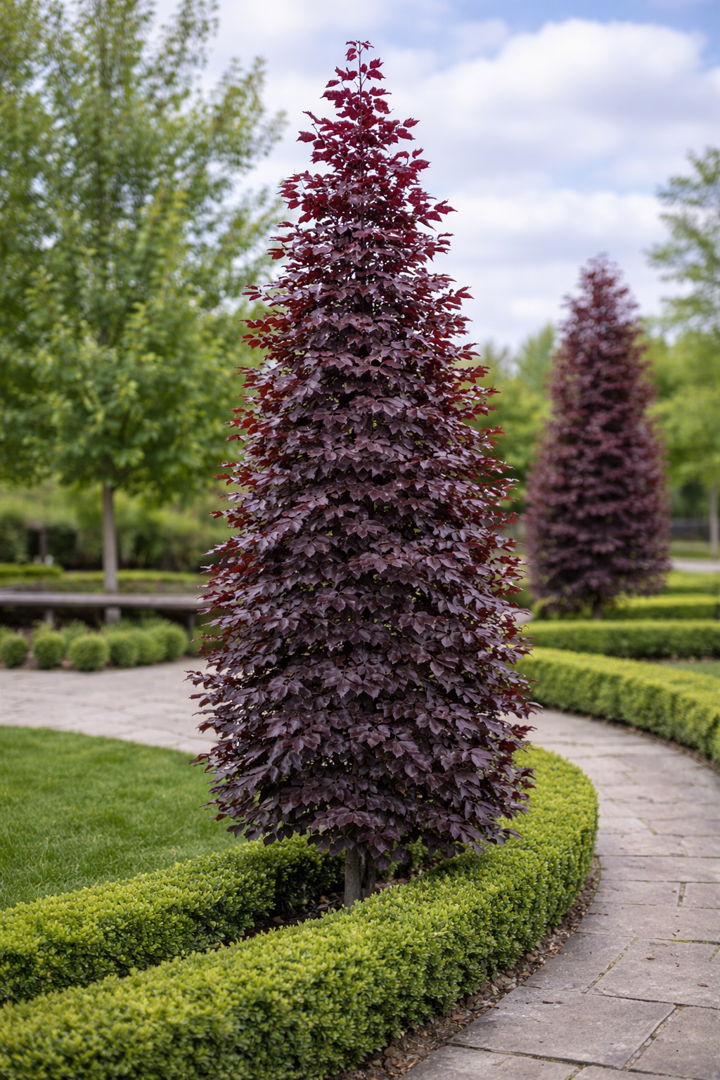 Klevas paprastasis (Acer platanoides) 'Crimson Sentry'
