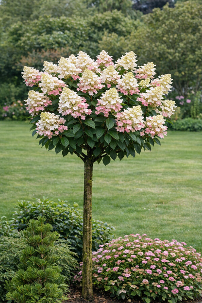 Stiebinė hortenzija šluotelinė (Hydrangea paniculata) 'Early Harry' Pa