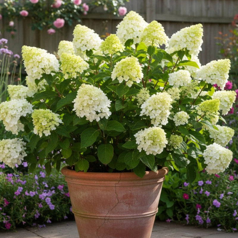 Hortenzija šluotelinė (Hydrangea paniculata) 'Silver Dollar'