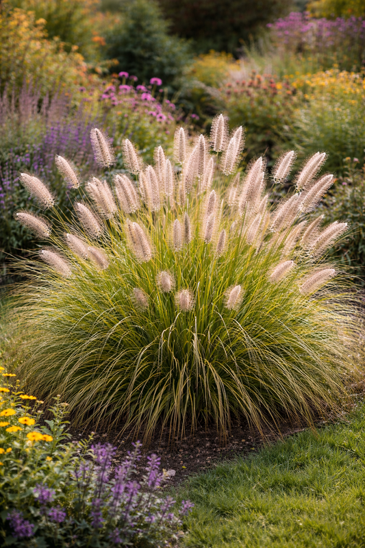 Soruolė pašiaušėlinė (Pennisetum alopecuroides) 'Lama'
