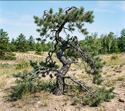 Pušis bankso (Pinus banksiana) 'Uncle Fogy'