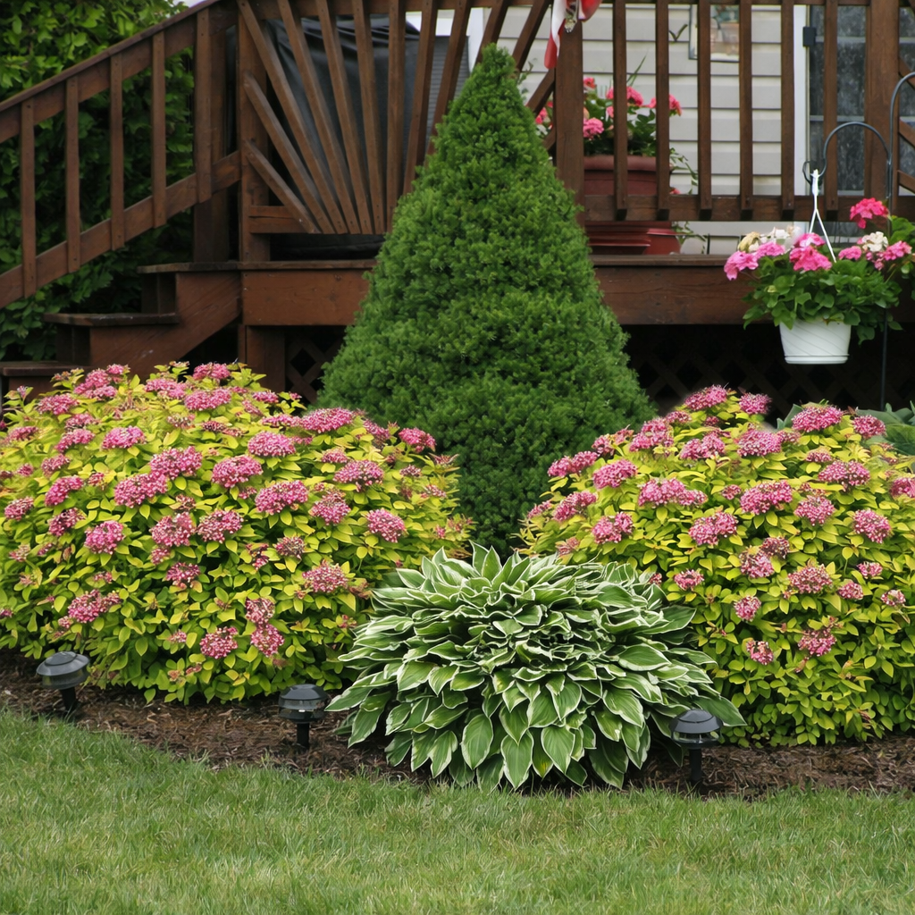 Lanksva japoninė (Spiraea japonica) 'Golden Princess'
